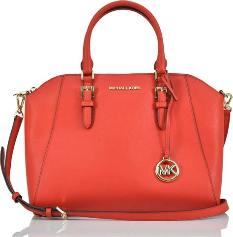 michael kors ciara rot|michael kors ciara large satchel.